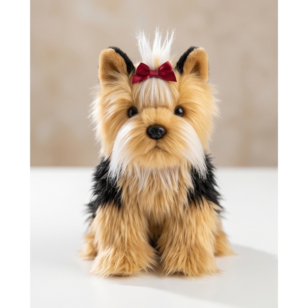 Animal Alley Yorkshire Terrier Dog‎ Plush Puppy Toys R Us Vintage 2000 11 "